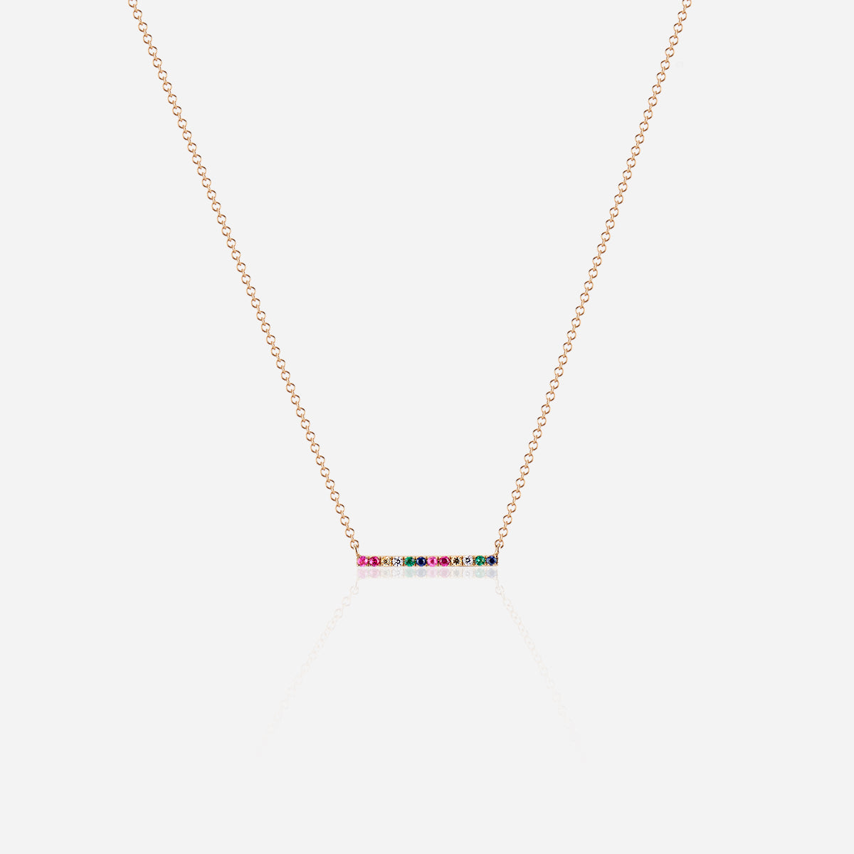 Bow T-Bar Necklace